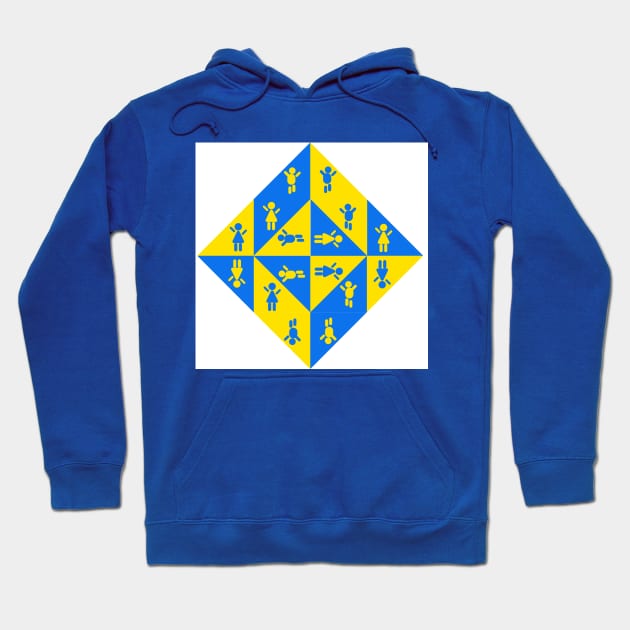 Save Ukraine Hoodie by noke pattern